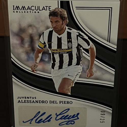 Panini Immaculate Alessandro Del Piero Auto /25 new