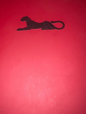 Cartier set with catalogs and letter in case, like new