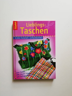 Lieblings-Taschen craft book with tote bag and backpack patterns, new