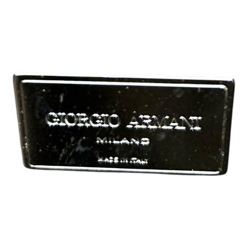 Τσάντα Giorgio Armani με κρυσταλλικές διακοσμήσεις σαν καινούργια, μαύρη