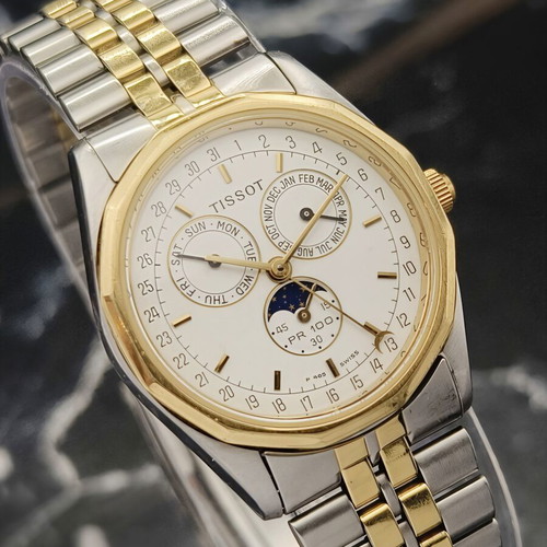 Tissot PR 100 Triple Calendar Moonphase watch