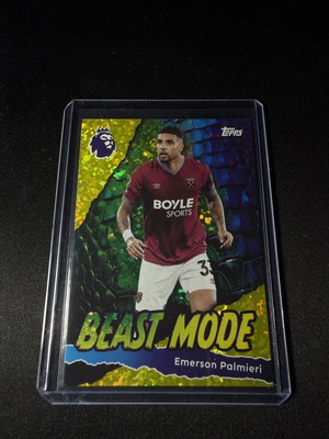 Topps Premier League 2026 Emerson Palmieri Beast Mode card new