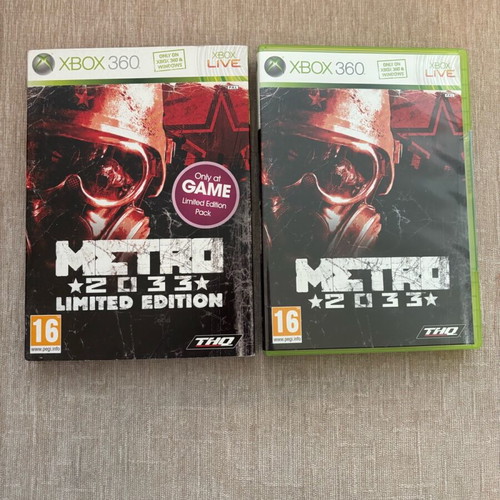 Metro 2033 Limited Edition Xbox 360 used, full English version