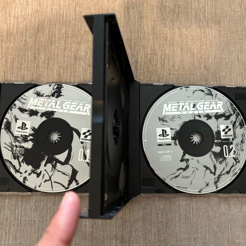 Metal Gear Solid used, PlayStation 1 / PS1 German version