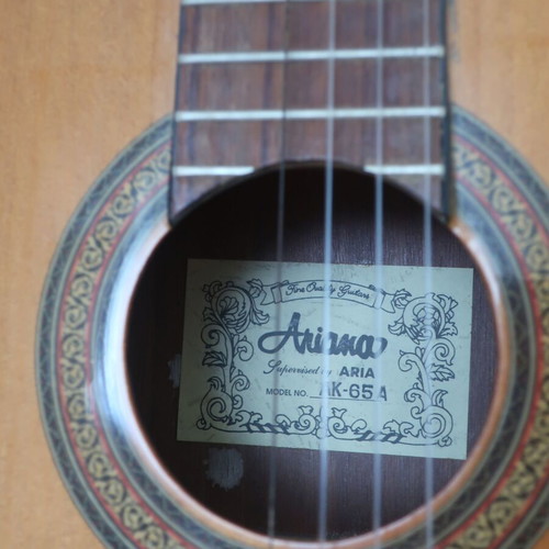 Classical guitar used with 6 books, case, and footstool