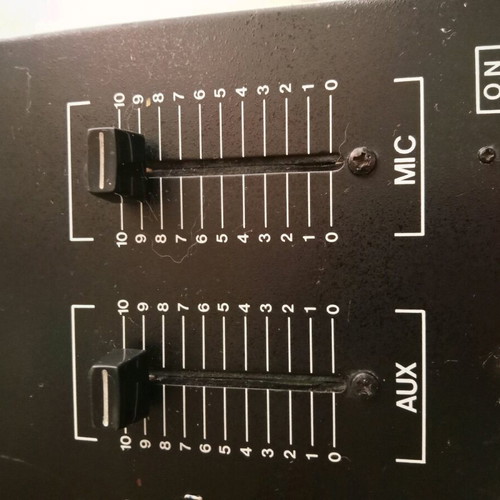 Phonic SM-1000 sound mixer console used