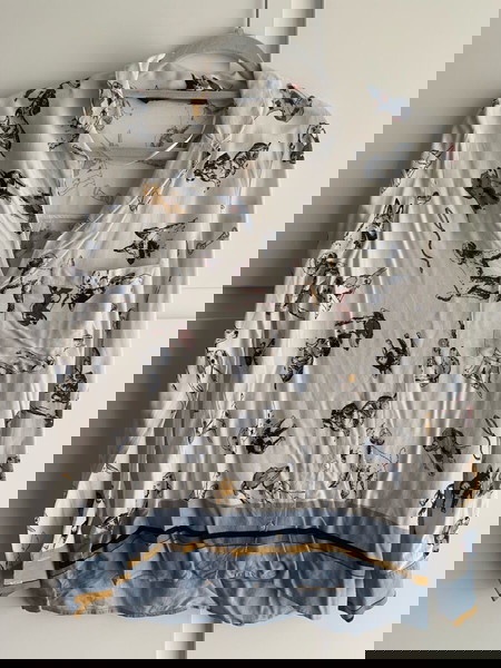 Zara shirt with dog print