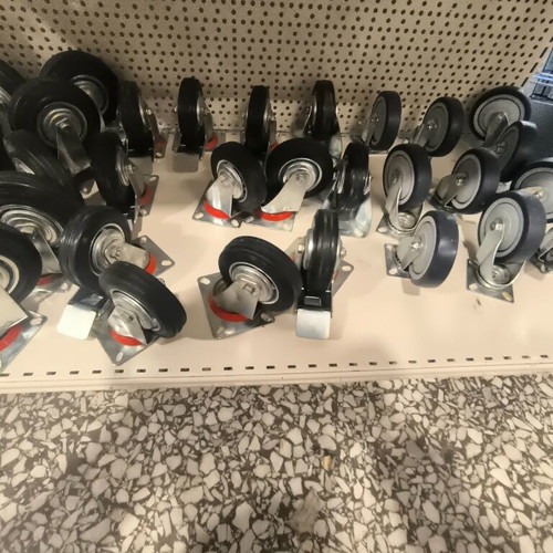 Heavy and medium duty wheels new, pack of 200+
