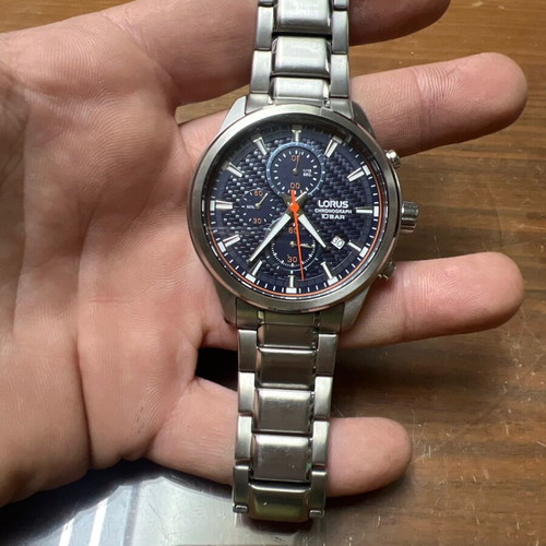 LORUS Sports men's watch used, chronograph