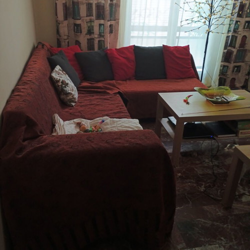 Corner sofa like new, dimensions 2.30x1.87x0.77 m