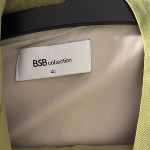 BSB green suit set jacket vest trousers no40, like new
