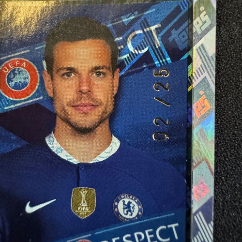 Topps Champions League 2022/23 Black Diamond Sticker numbered 02/25