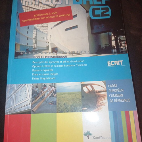 Atout Dalf C2 Book New Preparation for French Written Exam
