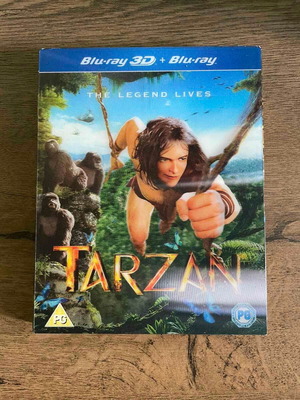 Tarzan The Legend Lives Blu-Ray 3D and Blu-Ray brand new