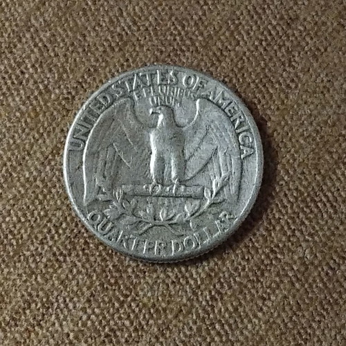 America Quarter Dollar Washington 1964 silver 0.900 6.25g rare