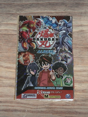 Албум Bakugan нов Extreme Plus+ Magnetic издание