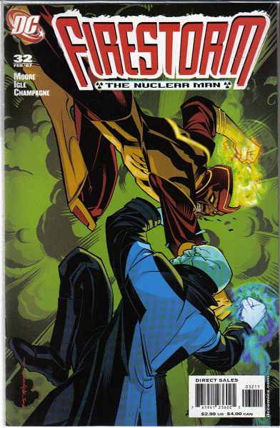  DC COMICS xenoglossa FIRESTORM THE NUCLEAR MAN(2006)