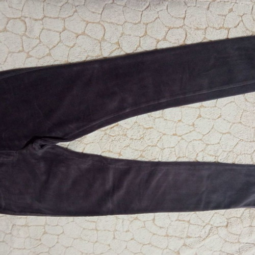 Benetton kids corduroy pants used, black and purple, size 3XL