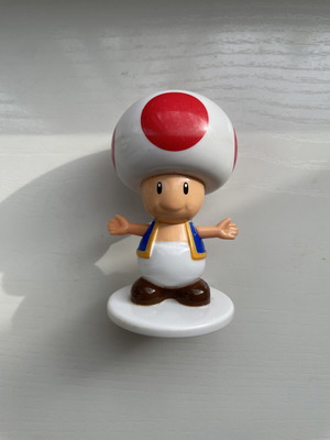 Super Mario Toad figure Mc Donald’s 2016 used Nintendo