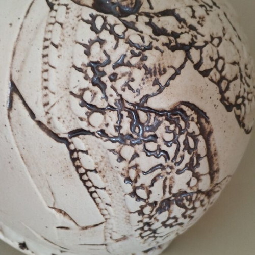 Ceramic vase with embroidery designs new