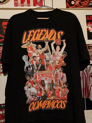 Μπλούζα Olympiakos Legends καινούργια, συλλεκτική