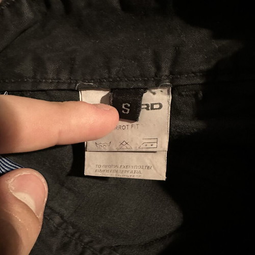 Edward Jeans black cargo bermuda shorts used, size S