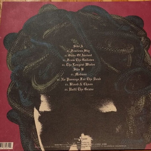 Paradise Lost Medusa vinyl LP near mint, limited edition, gold