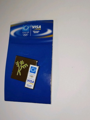 Visa pin collectible, unused