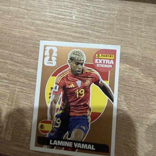 Lamine Yamal Bronze Extra Sticker