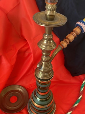 Authentic hookah from Constantinople like new with glass base