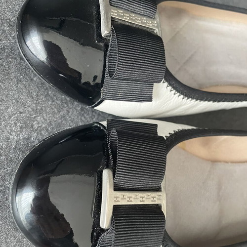 Hispanitas shoes like new, black and white, size 37