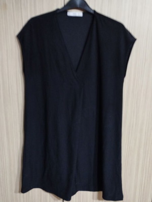 Mango black dress, short length, comfortable fit, size S