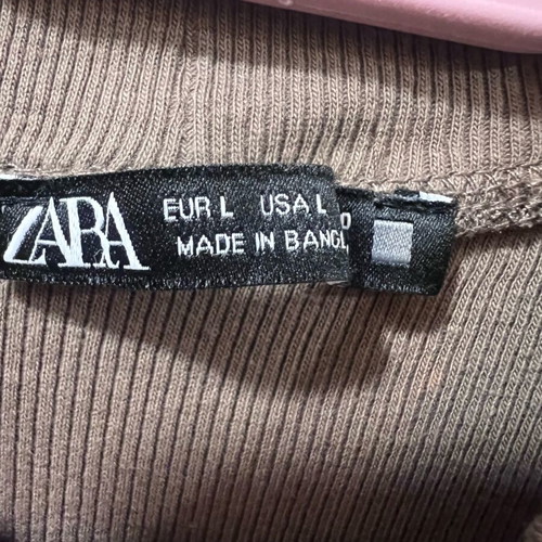 Zara dress used, very soft and elastic rib, size L