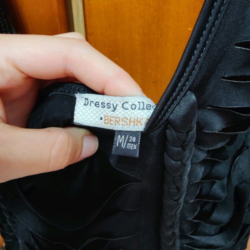 Bershka dress Medium black like new