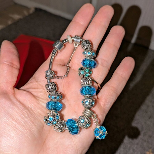Constellation women's bracelet new, blue turquoise