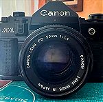  Canon A-1 συλλεκτική φωτογραφική μηχανή
