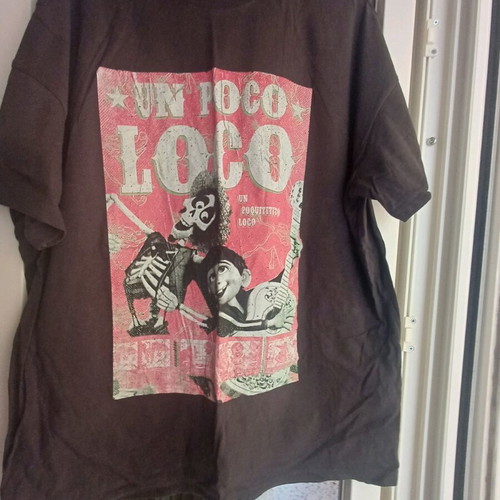Bershka Coco T-shirt new, gray, size S