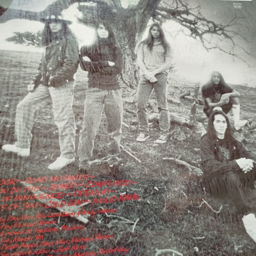 Death Angel Frolic Through the Park Vinyl LP album 1988 like new