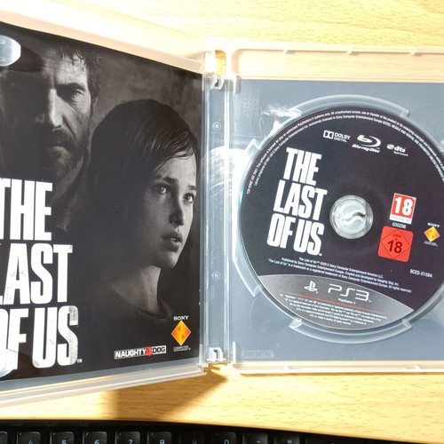 The Last of Us PS3 game like new, French cover