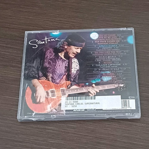 Carlos Santana Supernatural CD like new