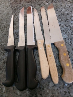 Kitchen knives like new