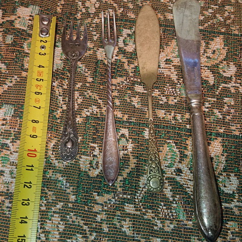 Old utensils used with markings