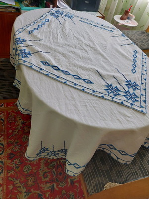 Καρέντσα νέα, σετ 2 τεμαχίων 180x150 εκ. και 75x75 εκ.