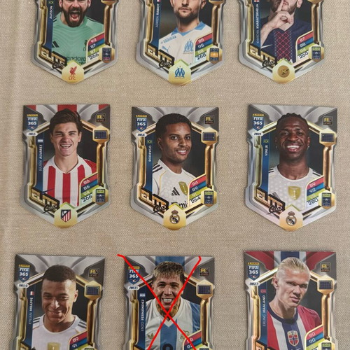 Elite Cut Adrenalyn 2026 cards, pack of 8, new