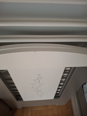 Baby Cot 60x120 used with star design and removable rails