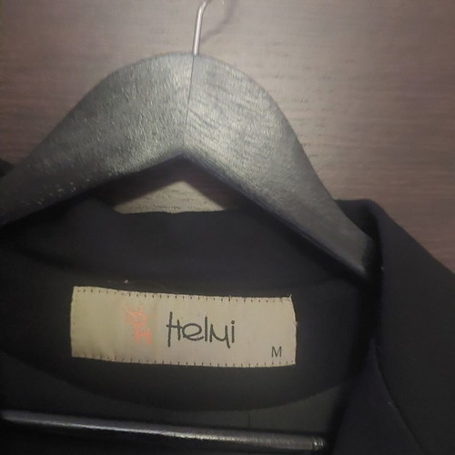 Helmi short jacket like new, black, size M