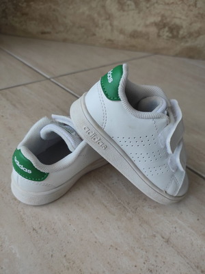 Adidas athletic sneakers size 22 like new