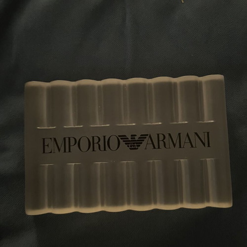 Plexiglass stands Kenzo and Emporio Armani like new