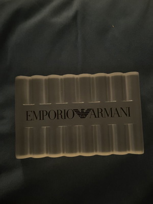 Plexiglass stands Kenzo and Emporio Armani like new