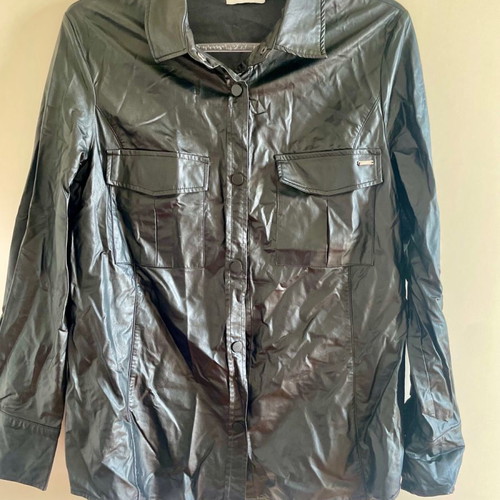 Toi&Moi leather shirt new, size Small, black